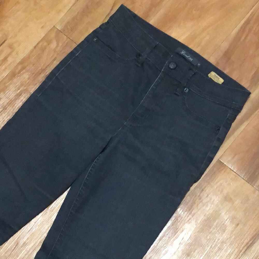 Anthropologie Level 99 Tanya High Rise Gray Skinny Jeans Size 27